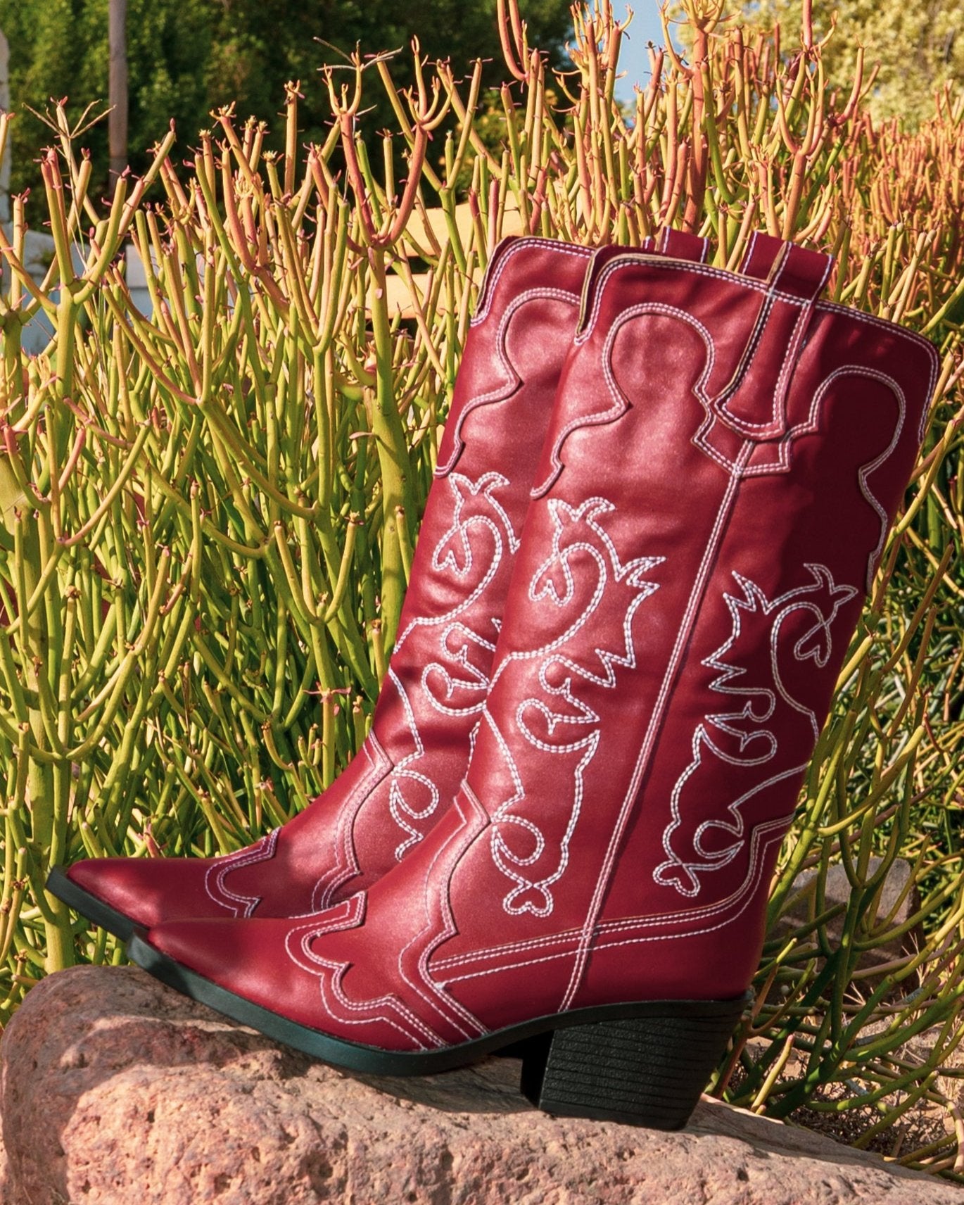 Cowboy Boots in Red