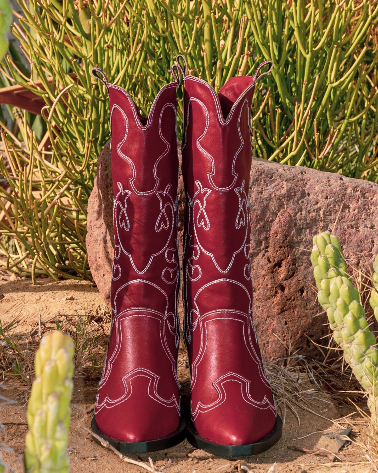 Cowboy Boots in Red